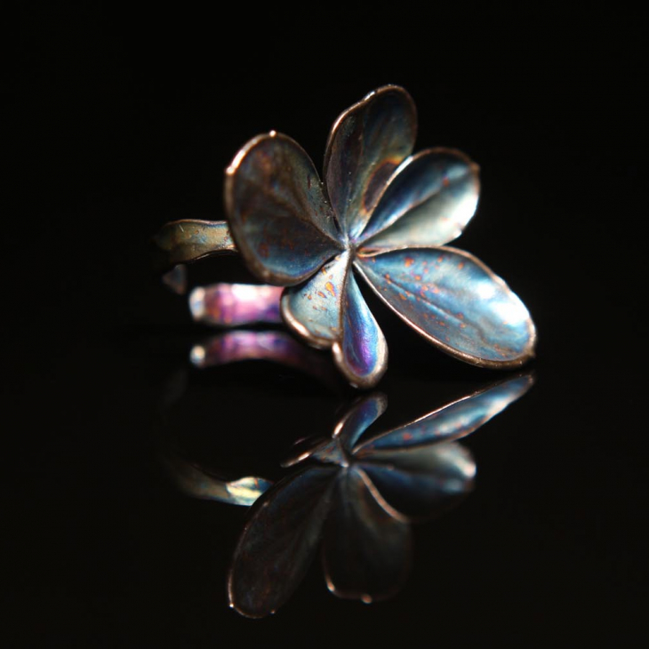 Fleur de Magique Silver Ring, Hydrangea, фото 2